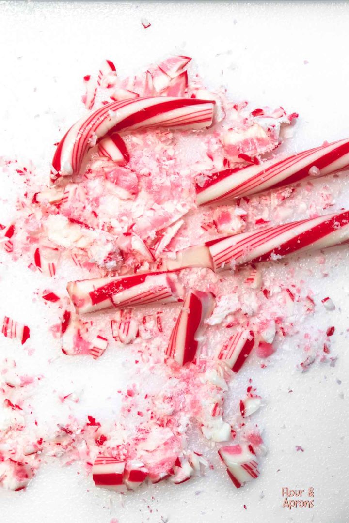 Crushed candy cane.